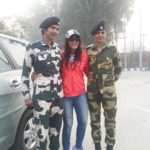 Richa Chadha selfie with women soldier