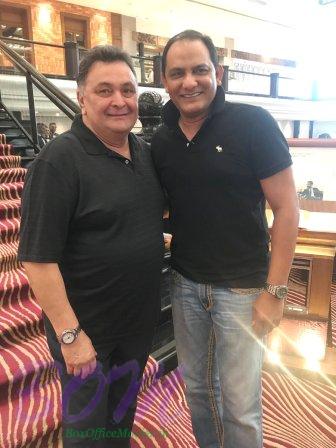 Rishi Kapoor wants Mohammed Azharuddin to keep up collar always