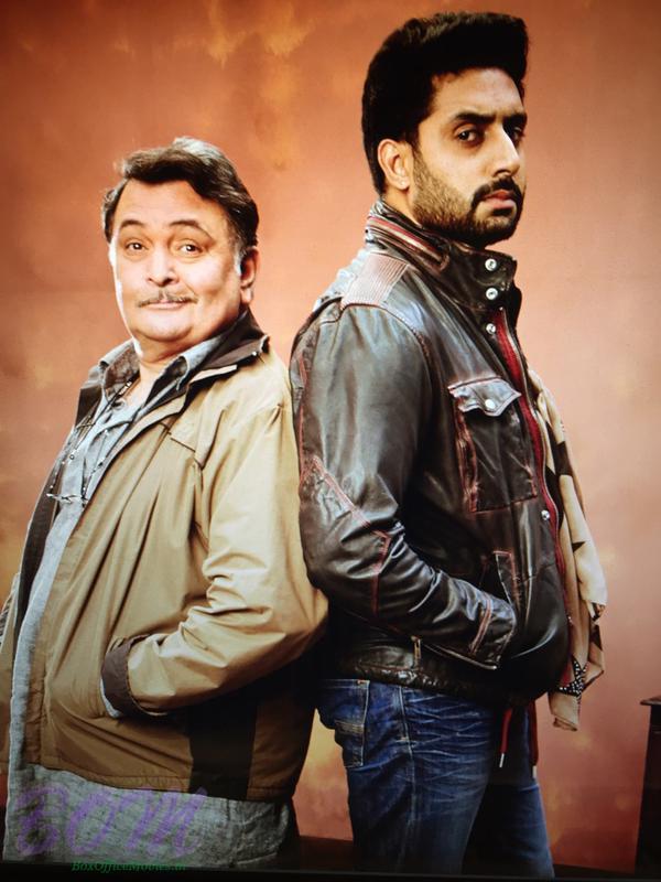 Rishi Kapoor with Abhishek Bachchan in upcoming movie All is Well