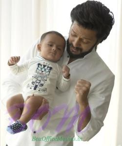 Riteish Deshmukh son Riaan turns 6 months old On his Father's 70th Birth Anniversary
