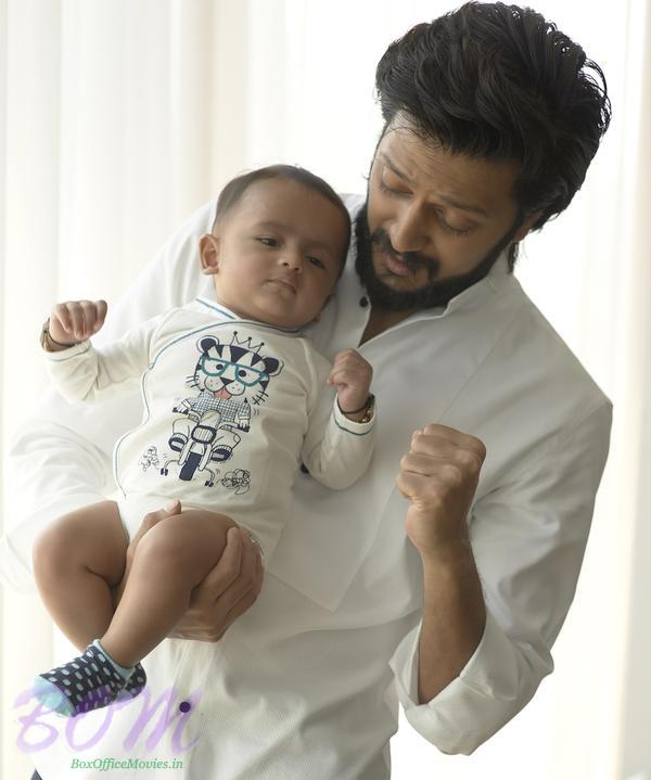 Riteish Deshmukh son Riaan turns 6 months old On his Father's 70th Birth Anniversary