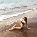 Ruhi Singh bold beach photo