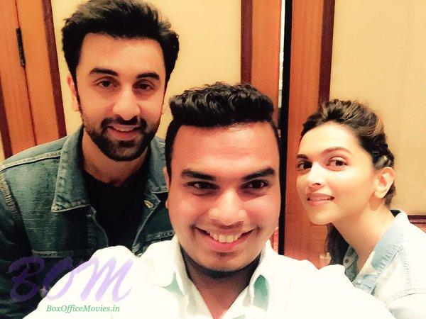 SHRAVAN SHAH selfie while having a candid conversation with Ranbir and Deepika