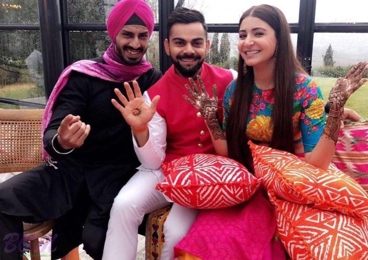 SONU BAGRECHA with Virat and Anushka