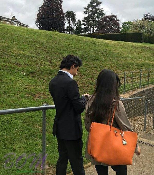 SRK's son Aryan Khan with sister on Graduation day