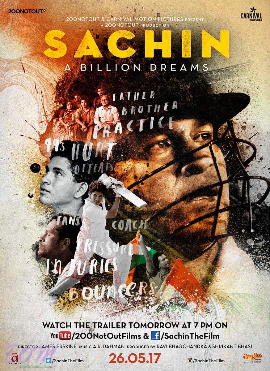 Sachin A Billion Dreams movie poster