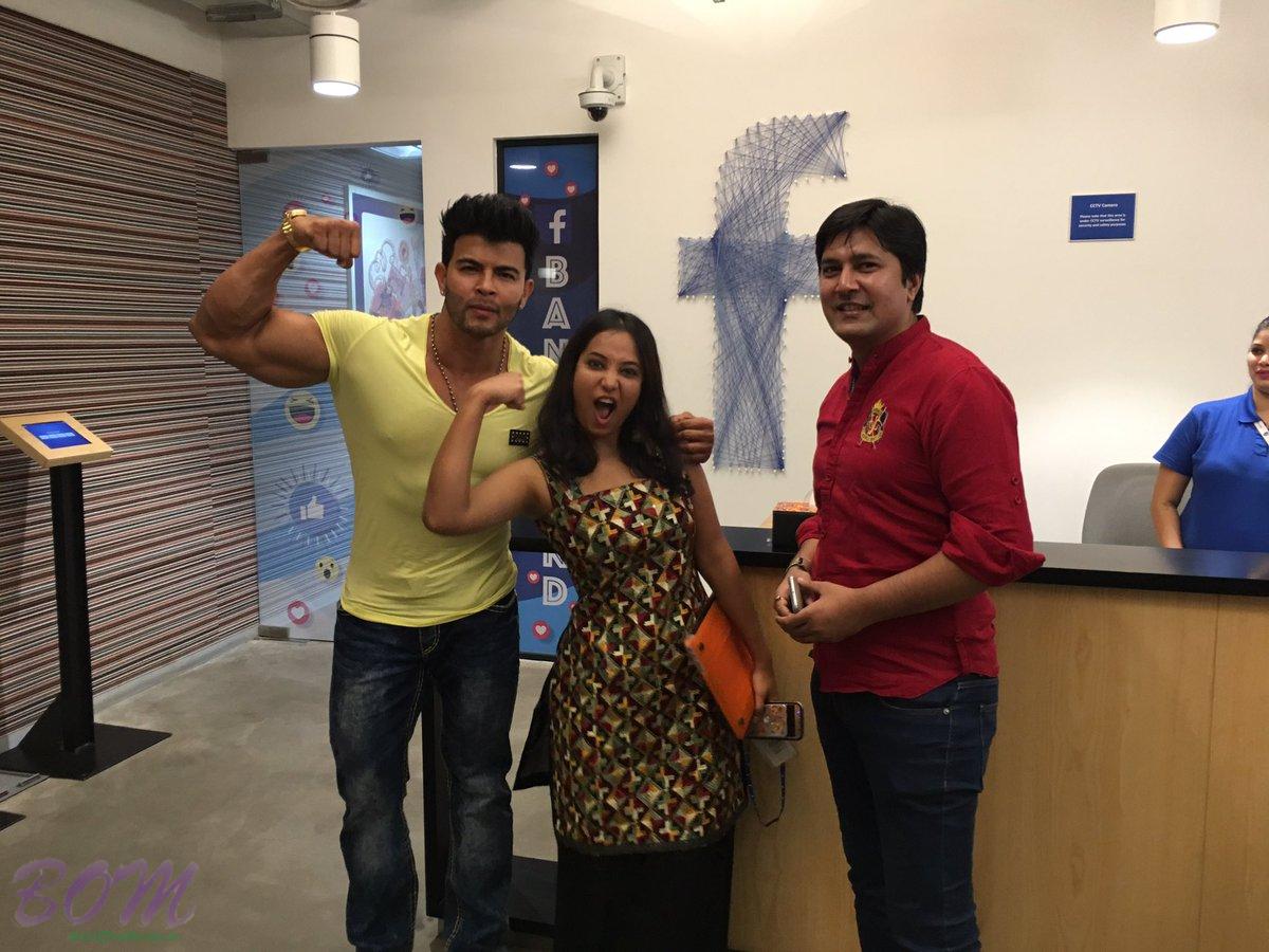 Sahil Khan at Facebook Office