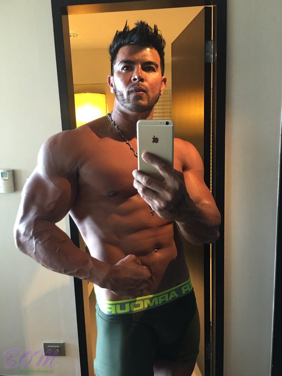 Sahil Khan selfie by iPhone