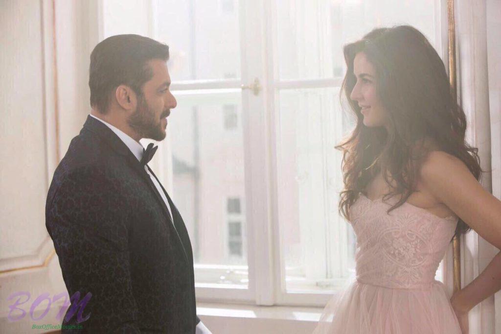 Salman Khan and Katrina Kaif on the sets of Tiger Zinda Hai movie