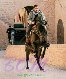 Salman Khan in one action sequence of Tiger Zinda Hai