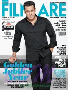 Salman Khan on his 50th birthday at Filmfare Magazine Cover Page special issue