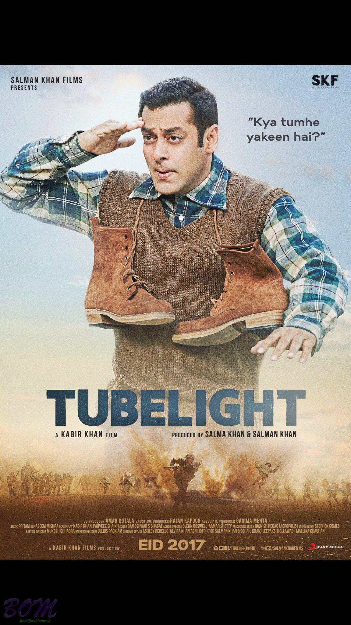 Salman Khan starrer Tubelight movie poster