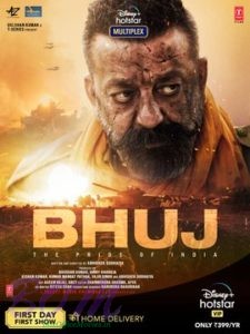 Sanjay Dutt Bhuj first look poster