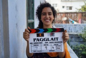 Sanya Malhotra on Pagglait filming commences