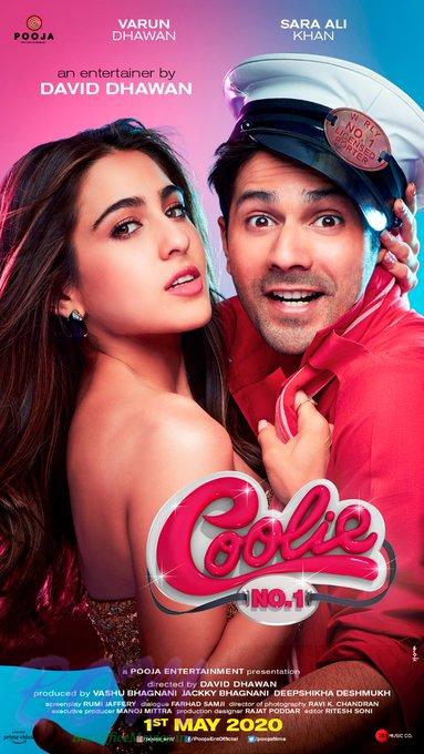 Sara Ali Khan raances with Varun Dhawan in Coolie No 1