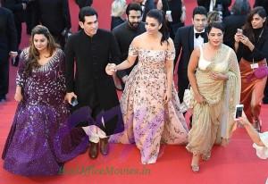 Sarbjit movie team walks the red carpet at Cannes 2016