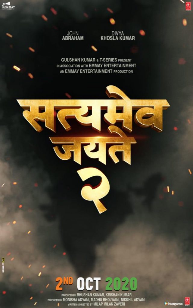 John Abraham Satyameva Jayate 2 release date 2 Oct 2019