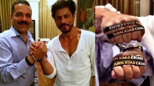 Shah Rukh Khan as Turn Back Crime Ambassador