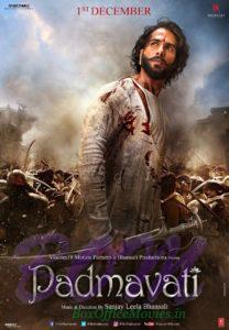 Shahid Kapoor warrior look as Maharawal Partap Singh in this Padmavati movie poster.