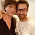 Shahrukh Khan and Aamir Khan latest picture on 31 Oct 2018