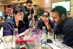 Shahrukh Khan and Ajay Devgn night out in Bulgaria