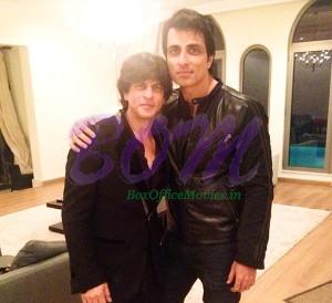 Shahrukh Khan and Sonu Sood picture on New Year