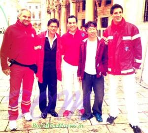 Shahrukh Khan's medic team players always ready injecting, strapping, massaging, stretching him