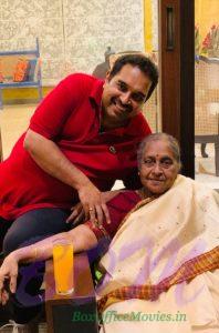 Shankar Mahadevan with mother