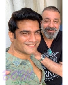Sanjay Dutt Selfie with Sharad Kelkar