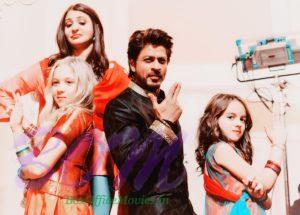 Shahrukh Khan desi bond style with kids of The Ring production team in Budapest