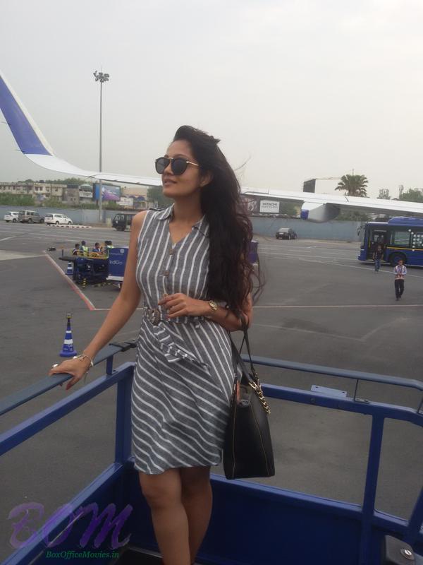 Sheena Chohan in Kashmir Recently