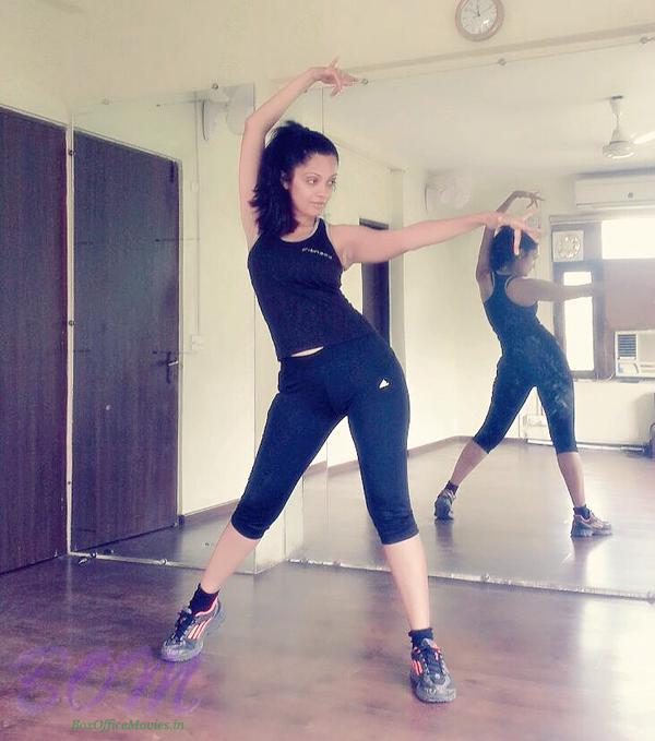 Sheena Chohan while at her dance class