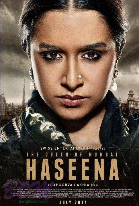 Shraddha Kapoor starrer Haseena Movie Poster