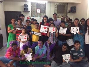 Shraddha Kapoor with the kids at Mann, the NGO supported by Design 1 of Sahachari foundation