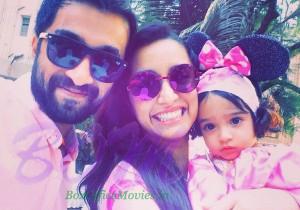 Shraddha Kapoor ‏with brother Siddhanth Kapoor and cousin sis Vedika