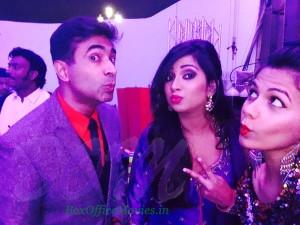 Shreya Ghoshal with RJ Lokesh