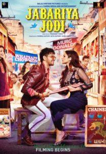 Siddharth Malhotra and Parineeti Chopra starrer Jabariya Jodi movie poster
