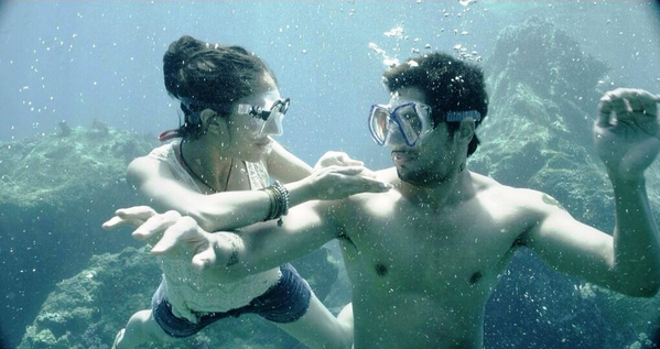 Sidharth Malhotra & Shraddha Kapoor remained underwater for almost 7 hours for the song 'Galliyan' from Ek Villain