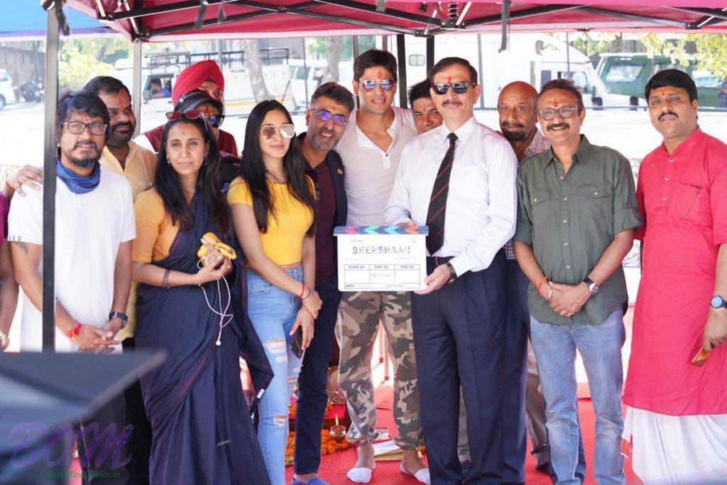 Sidharth Malhotra and Kiara Advani starrer Shershaah goes on floors