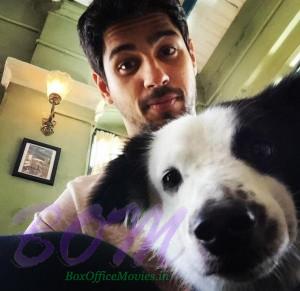 Sidharth Malhotra selfie with co-star Raju from Kapoor and sons