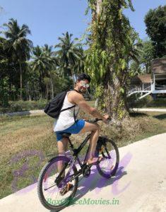 Sidharth Malhotra wildride outdoor activity with cycle