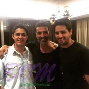 Sidharth Malhotra with the reel and the real BROTHER