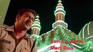 Singham Ajay Devgan in Sun Le Zara song from Singham Returns movie