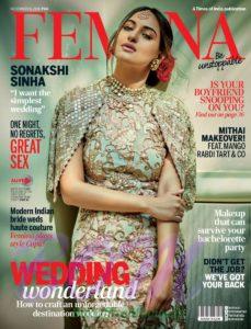 Sonakshi Sinha cover girl for FEMINA Dec 2016 issue