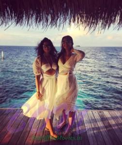 Sonam Kapoor - Gone with the wind in Maldives