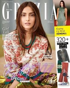 Sonam Kapoor cover girl Grazia November 2015 Issue