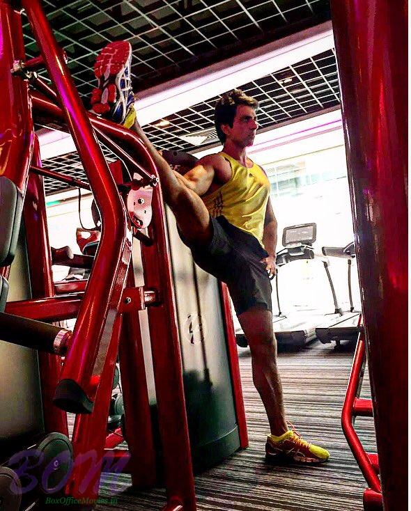 Sonu Sood stretching his legs