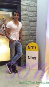 Sonu Sood while at N17 Fine Dine in Dubai