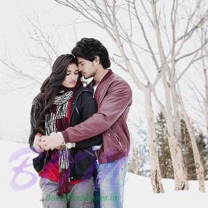 Sooraj Pancholi and Athiya Shetty picture from a song of Hero 2015
