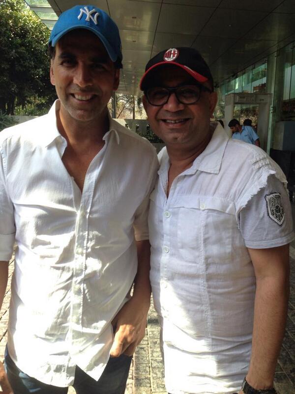 Spotted Akshay Kumar